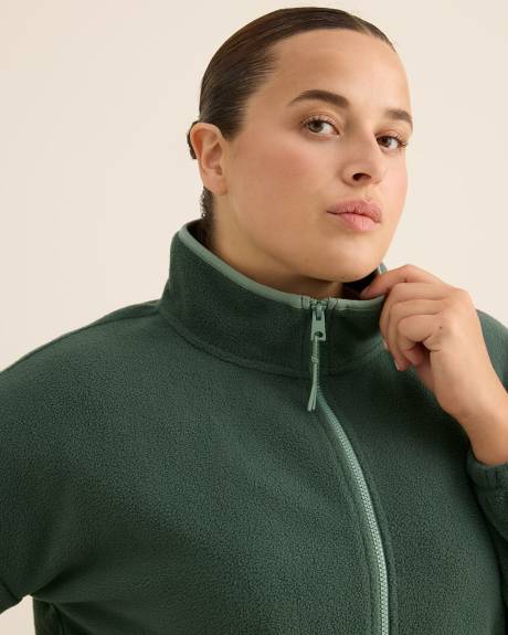 Polar Fleece Zippered Jacket - Active Zone