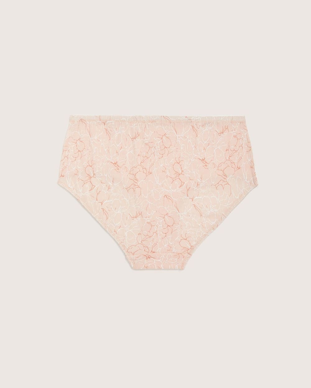Printed Cotton Full Brief With Lace - tiVOGLIO | Penningtons