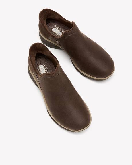 Wide Width, Easy Going Leather Bootie - Skechers
