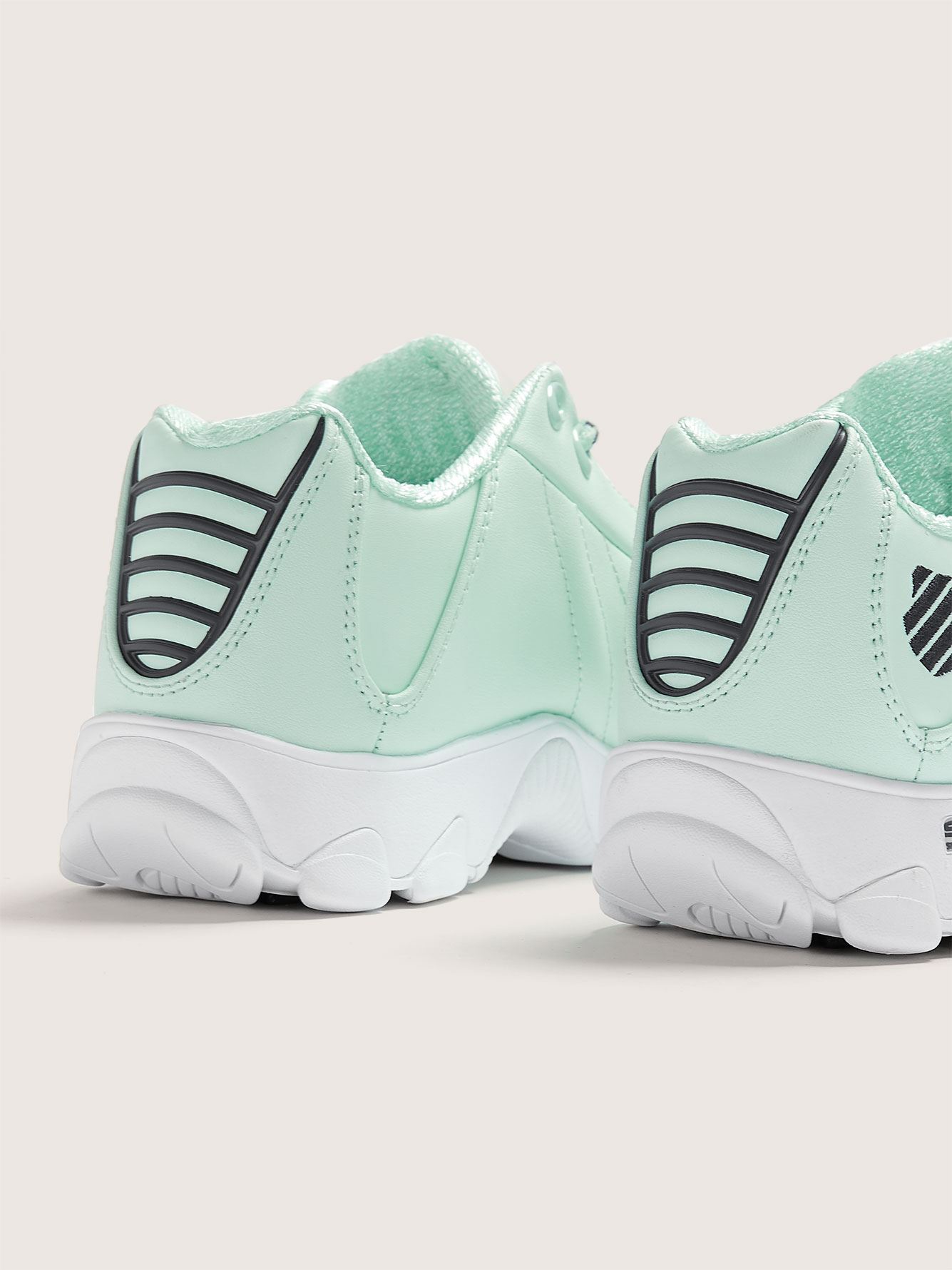 green wide width shoes