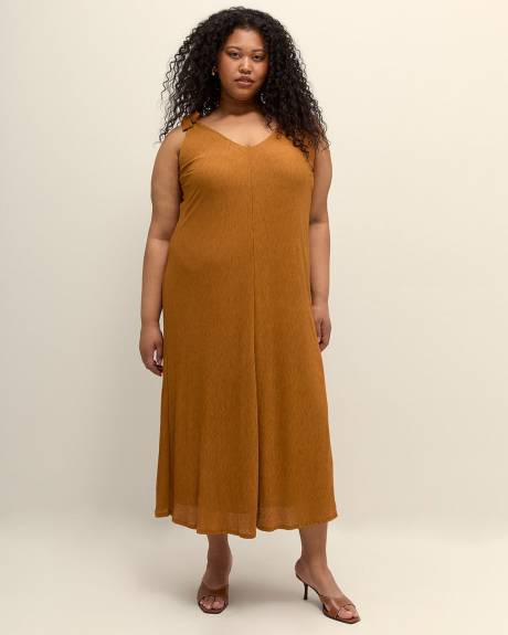 Maxi Dress with Shoulder Ties
