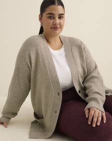 Relaxed-Fit Cardigan