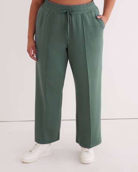 Scuba Wide Leg Pant - Active Zone