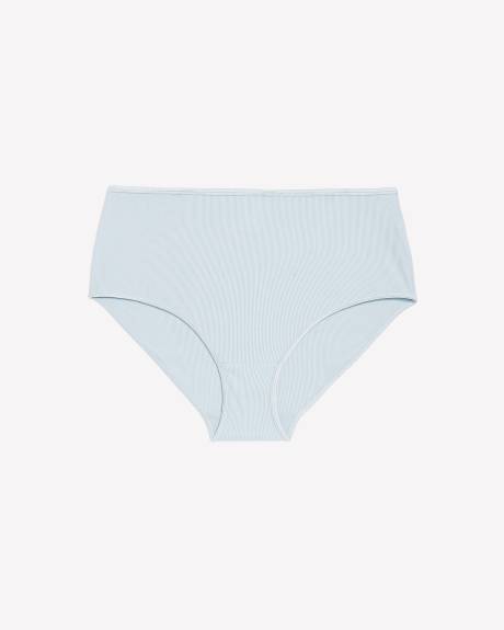 Culotte côtelée avec élastiques scintillants à la taille- ti Voglio