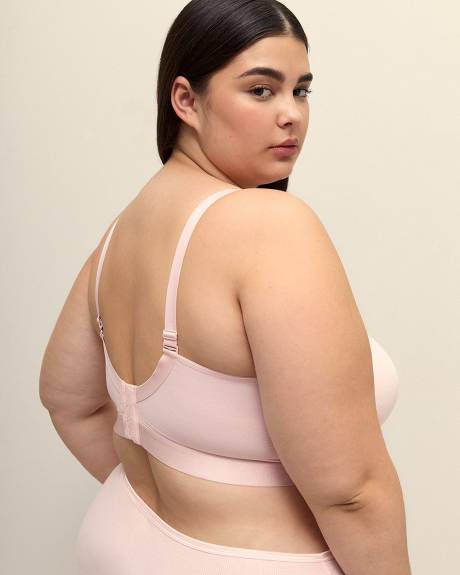 Pink Wireless Padded Lounge Bra - Déesse Collection