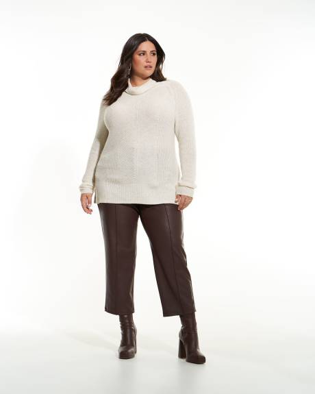 Cashmere Blend Turtleneck Sweater - Addition Elle