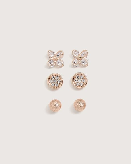 Mixed Stud Earrings - In Every Story