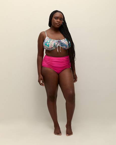Culotte de maillot à taille haute Costa - Raisins Curve