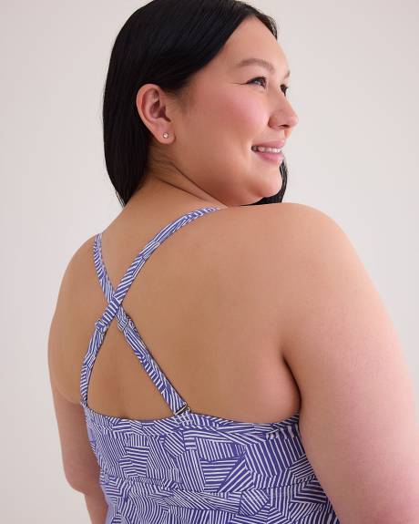 Printed Swing Tankini Top