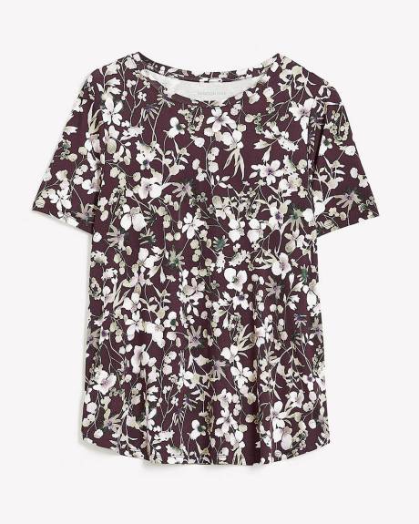 Printed Modern-Fit Tee - Addition Elle - PENN. Essentials