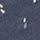 Imprimé bleu couronne-