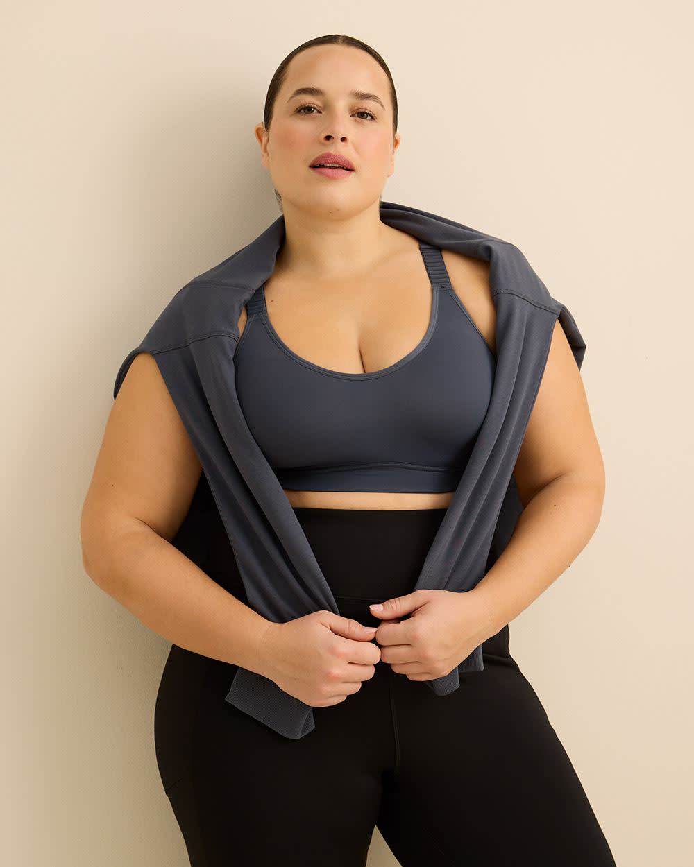 Medium Support Wirefree Padded Sports Bra - Active Zone