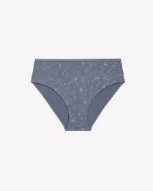 Culotte échancrée en coton fleuri à pois - ti Voglio