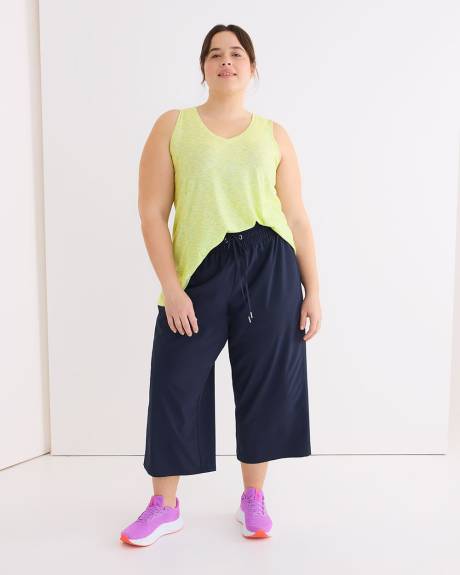 Pantalon court extensible, tissu responsable - Active Zone