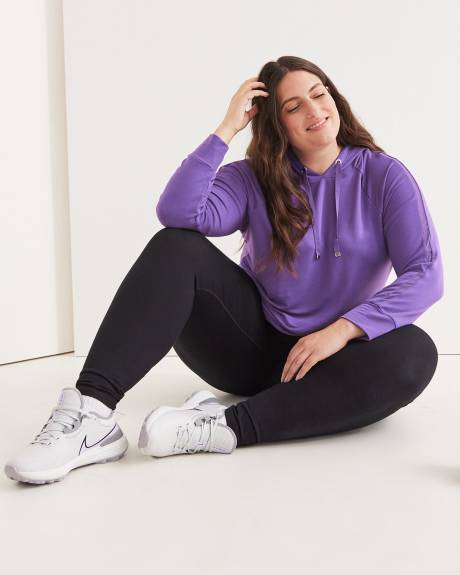 Shark-Bite Hoodie with Mesh Insert - Active Zone