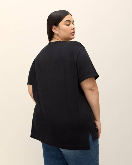 Responsible, Boyfriend-Fit Tee - PENN. Essentials