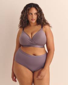 Pink Wireless Padded Lounge Bra - Déesse Collection