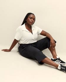 Black Knit Urban Capri - Active Zone