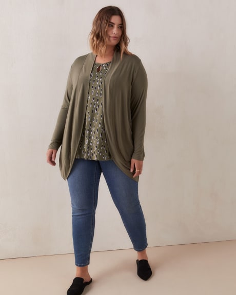 Cocoon Knit Open Cardigan - In Every Story