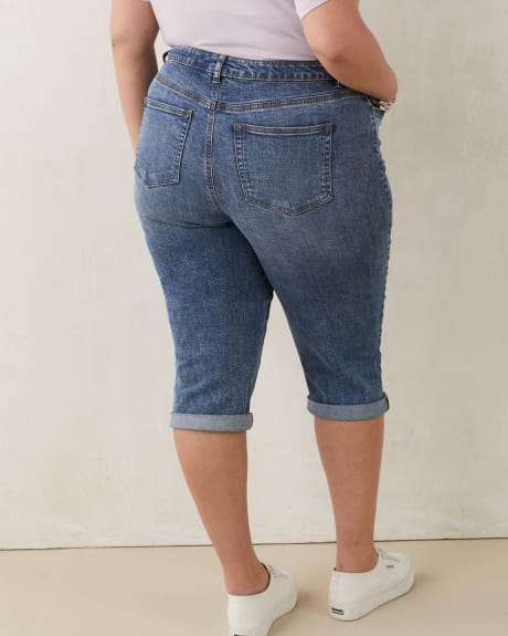 Responsible, 1948 Fit Denim Capri, Medium Wash - d/C JEANS