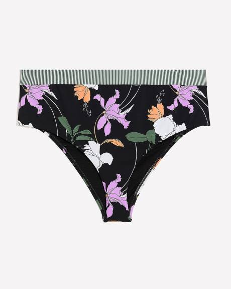 Floral High-Waisted Dreamy Marlee Swim Brief - Body Glove