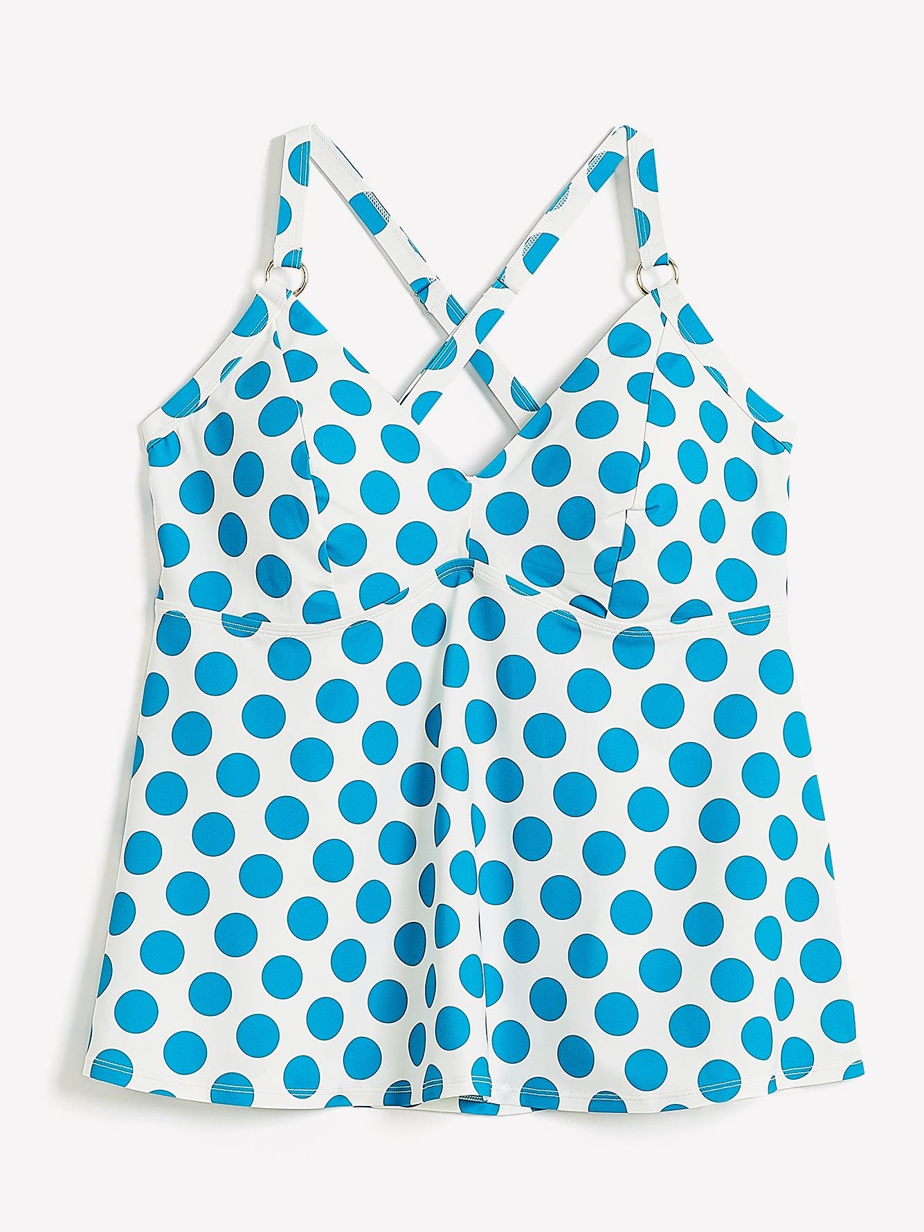 Printed Swing Tankini with Ring Details | Penningtons