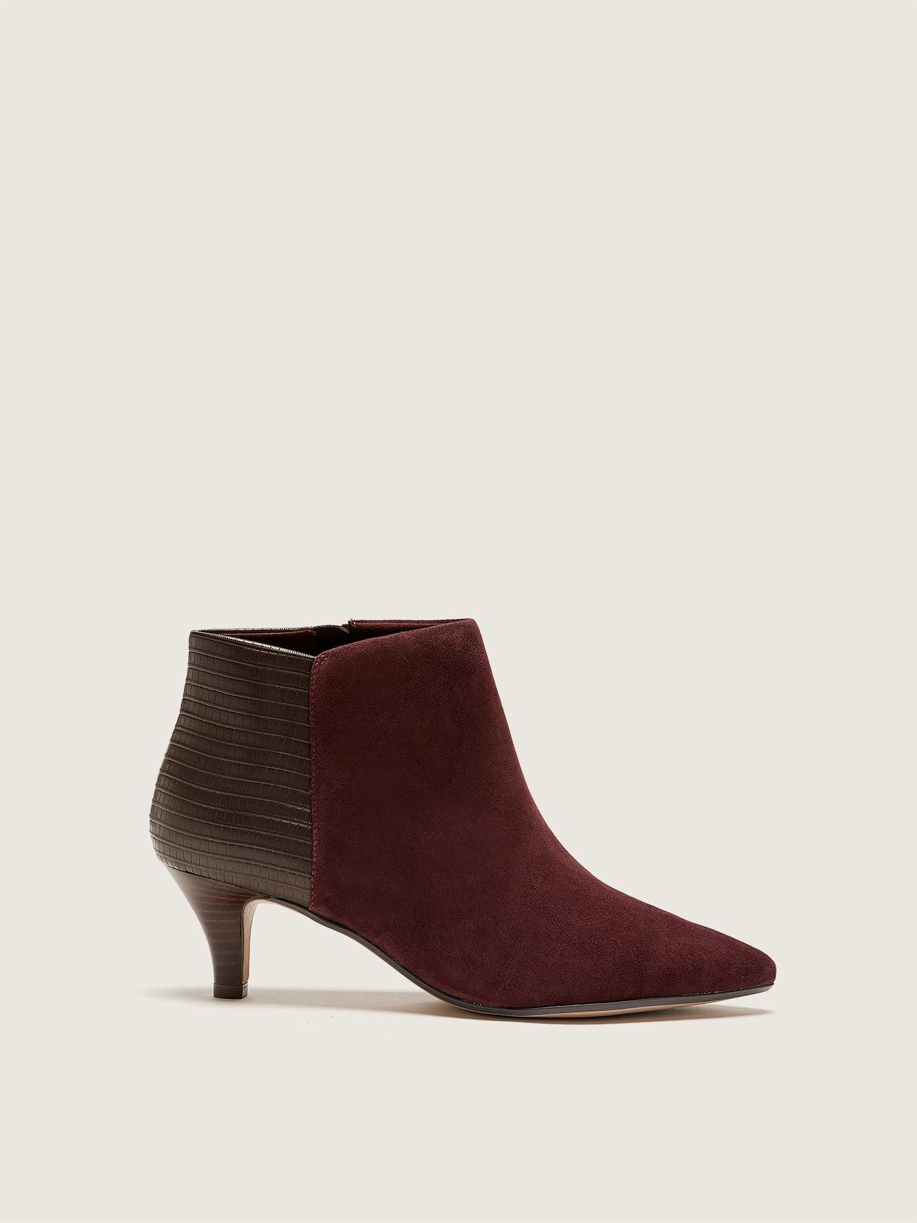 clarks linvale sea suede bootie