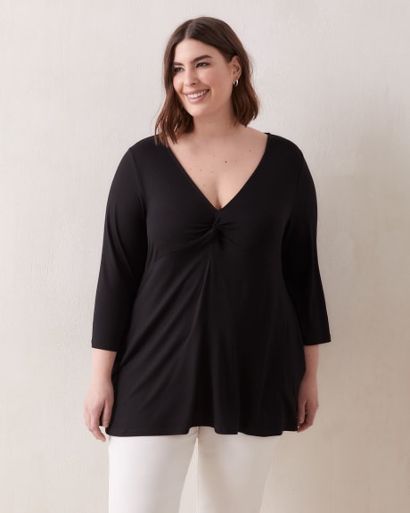 A-Line Top With Knot Detail At Front - In Every Story