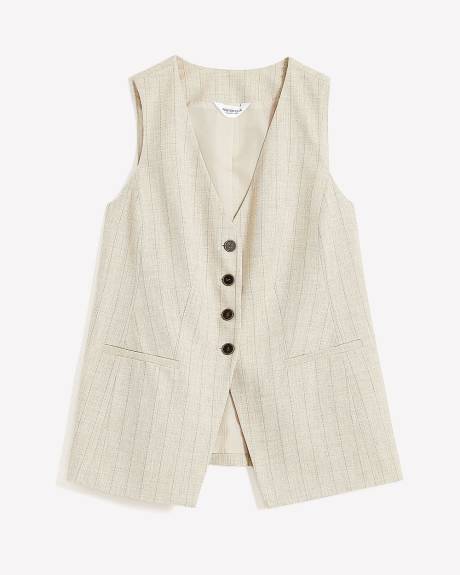 Long Sleeveless Vest - Addition Elle