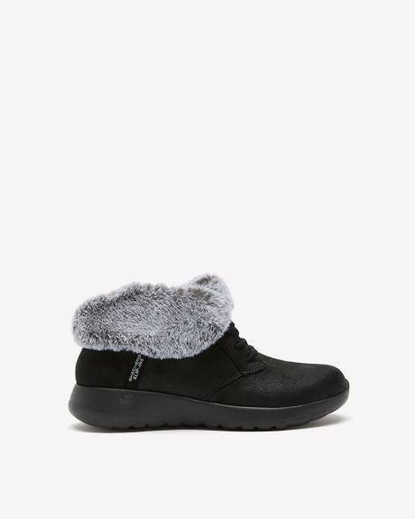 Botte d'hiver courte lacée Cozy Charm, pied large - Skechers