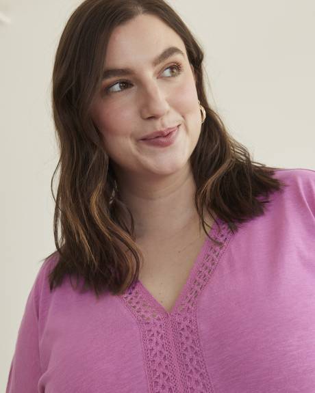 Relaxed Tunic Knit Top