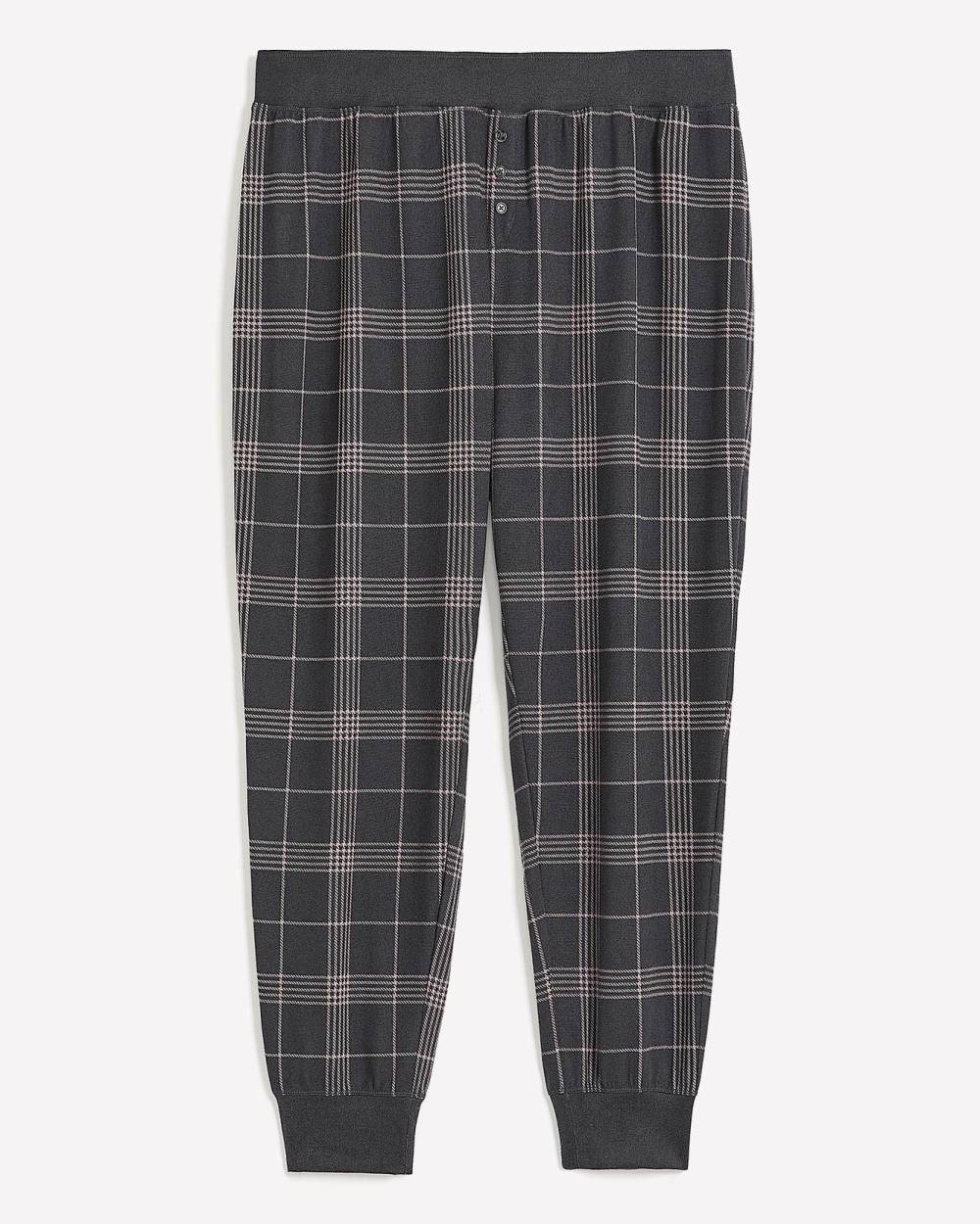 Plaid knit hotsell pants