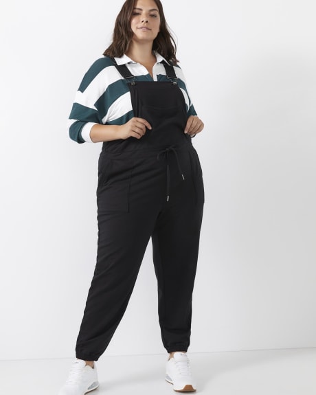 French Terry Overalls With Pockets - Active Zone