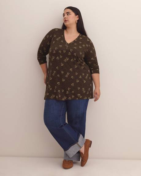 Responsible, Girlfriend-Fit V-Neck Tunic - PENN. Essentials