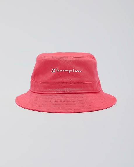 Cotton Twill Script Bucket Hat - Champion