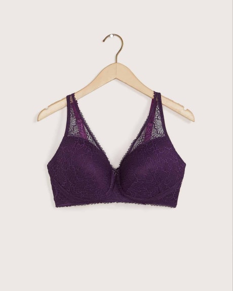 Lace Wireless Padded Bralette - Déesse Collection