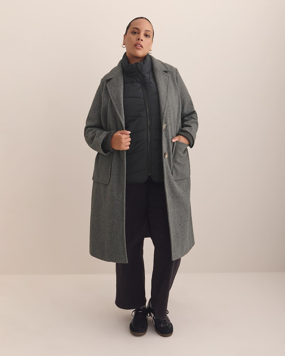 Manteau long non doublé