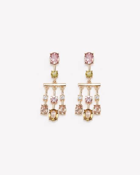 Boucles d'oreilles pendantes de fantaisie