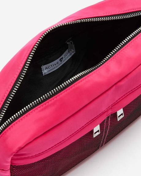 Crossbody Handbag with Mesh Pocket - Active Zone