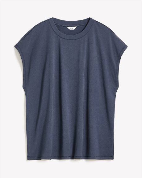 T-shirt à col rond et manches basses - Essentiels PENN.