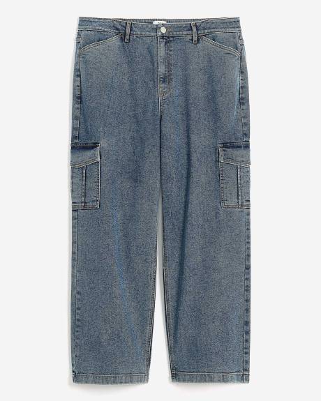 Responsible, Straight-Leg Cargo Jean - Addition Elle