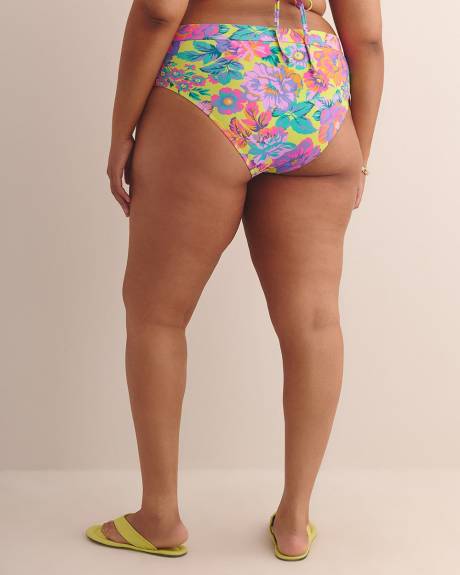 Colourful Floral High-Waisted Romy Marlee Swim Brief - Body Glove