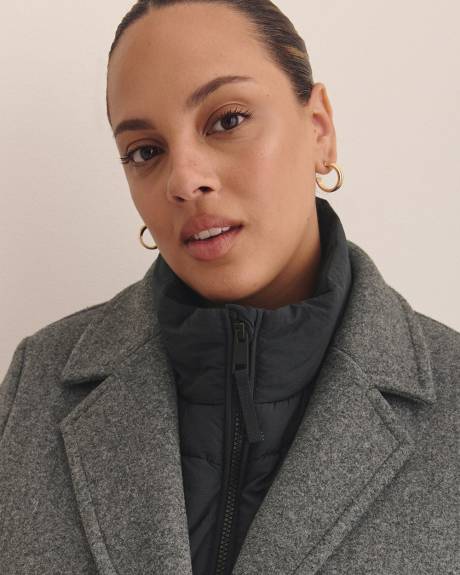 Manteau long non doublé