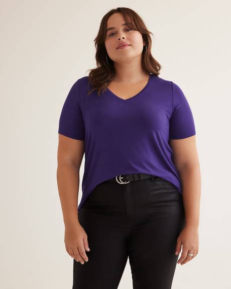 Ceinture mince en cuir synthétique avec boucle à double anneau