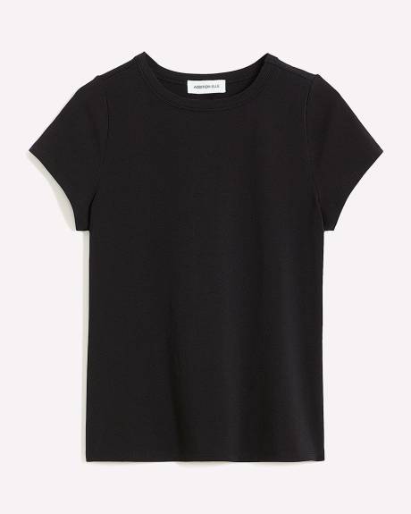Short-Sleeve Bodycon T-Shirt - Addition Elle - PENN. Essentials
