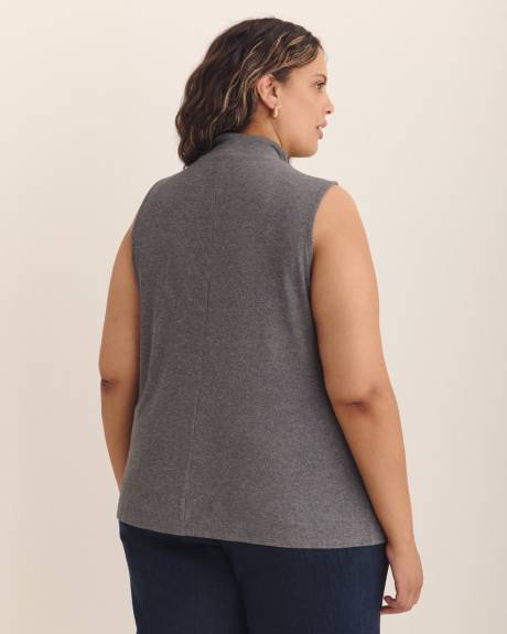 Modern-Fit Sleeveless Rib Knit Tank - PENN. Essentials