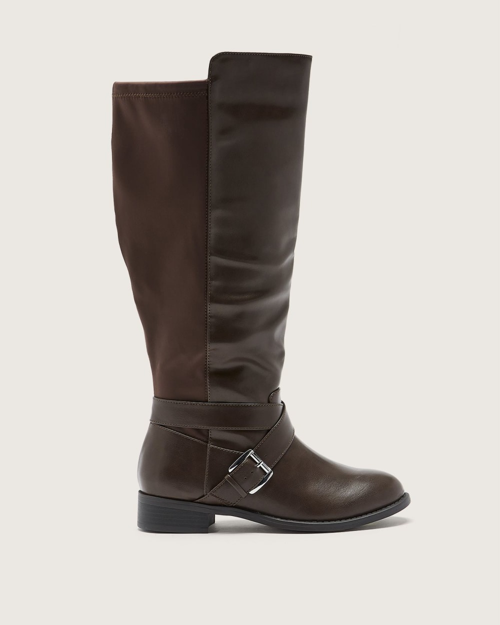 Extra Wide Width, Tall Boot with Ankle Strap | Penningtons