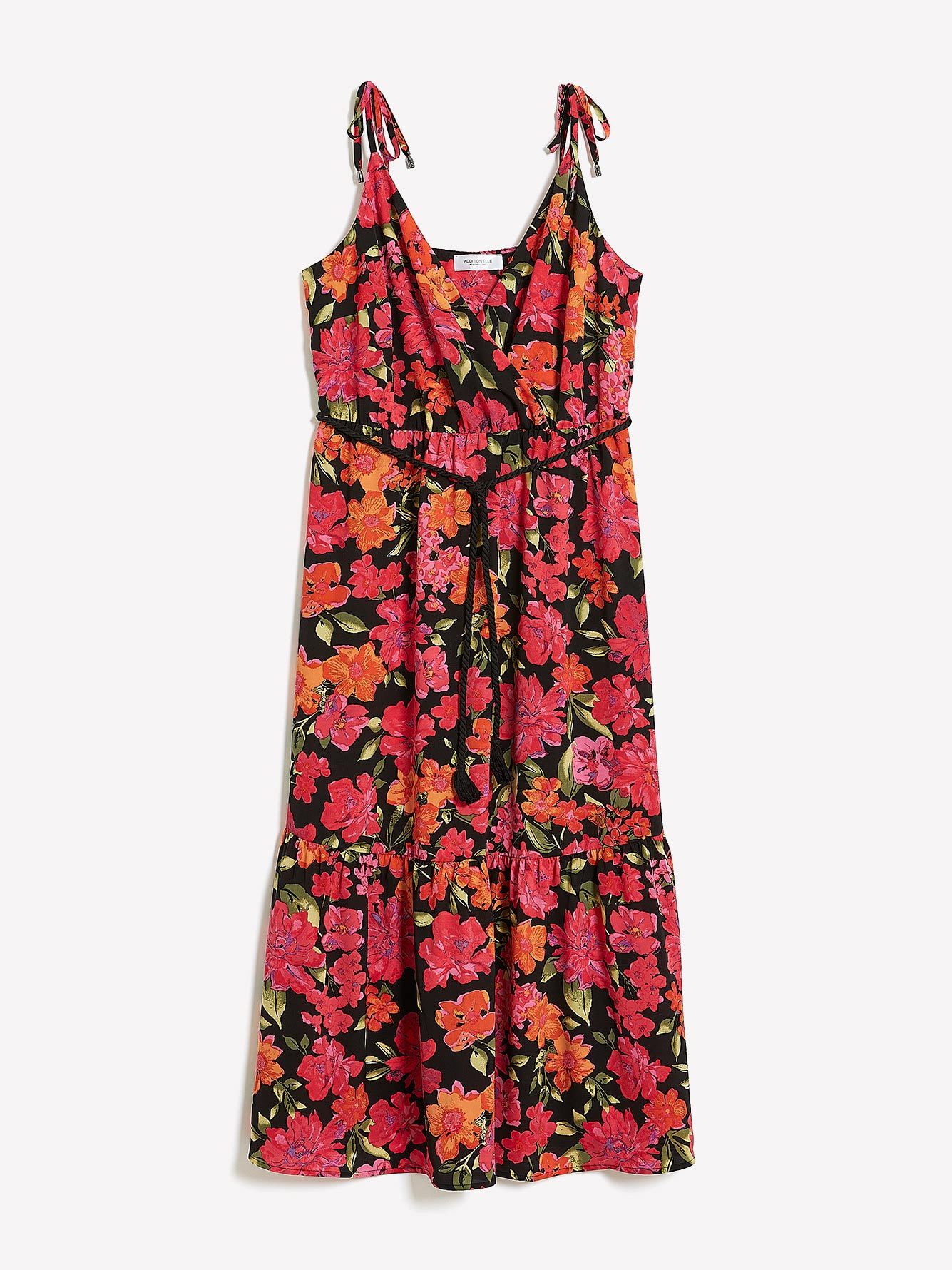 Floral Woven Tiered Maxi Dress - Addition Elle | Penningtons