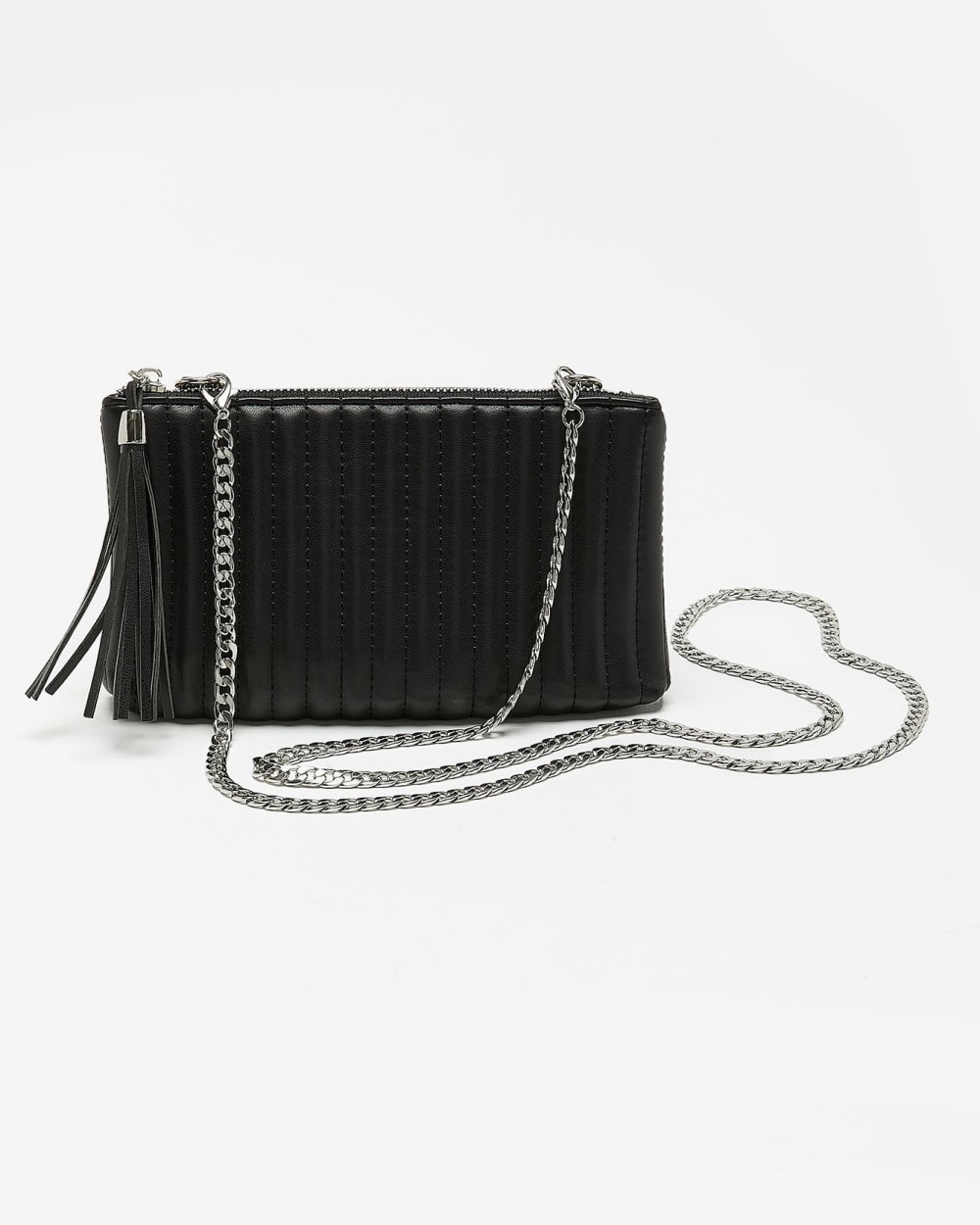 Quilted Belt Bag with Chain Strap - Addition Elle
