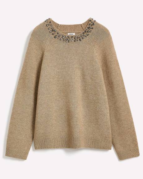 Jewel Crewneck Sweater